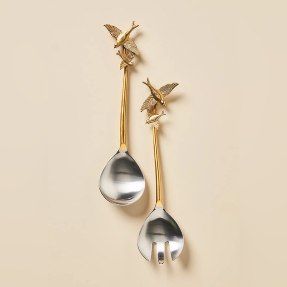 Anthropologie Swallows Serving Set - Picture 1 of 2